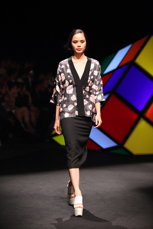 Váy áo họa tiết mèo gây ấn tượng tại Elle show - 7