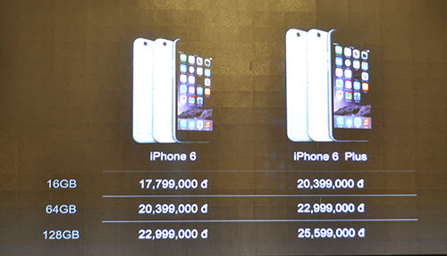 iPhone 6 và iPhone 6 Plus chính thức được bán tại Việt Nam - 1