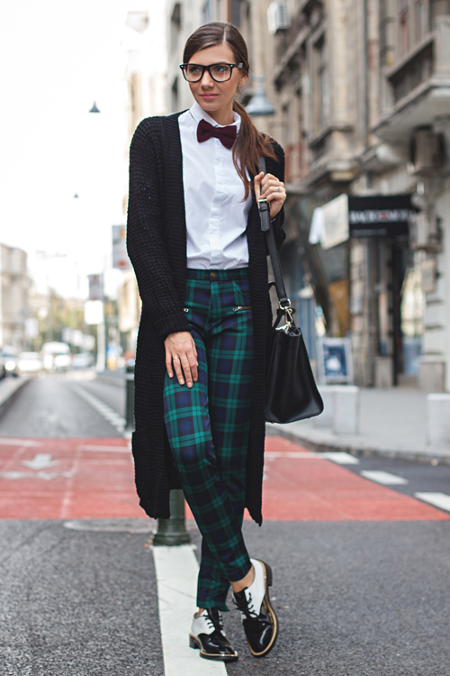 Ngày lạnh mặc đẹp cùng sơ mi trắng - 10