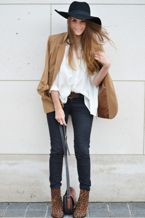 Ngày lạnh mặc đẹp cùng sơ mi trắng - 7