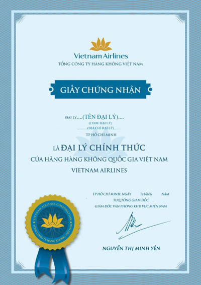Cách nhận biết đại lý chính thức của Vietnam Airlines - 2