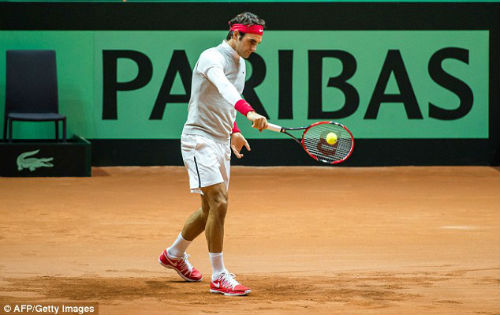 Federer luyện tập trở lại chuẩn bị cho Davis Cup - 4