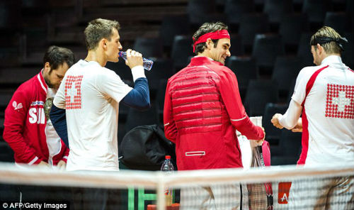 Federer luyện tập trở lại chuẩn bị cho Davis Cup - 7