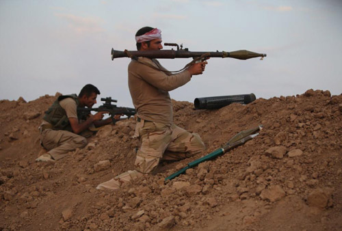 Người Kurd đồng loạt phản công IS trên toàn Iraq - 1