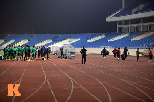 Tập luyện, ĐTVN và Indonesia "hâm nóng" sân Mỹ Đình - 9