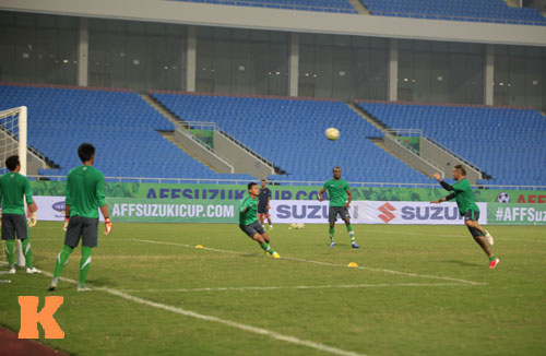 Tập luyện, ĐTVN và Indonesia "hâm nóng" sân Mỹ Đình - 4