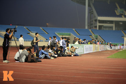 Tập luyện, ĐTVN và Indonesia "hâm nóng" sân Mỹ Đình - 8