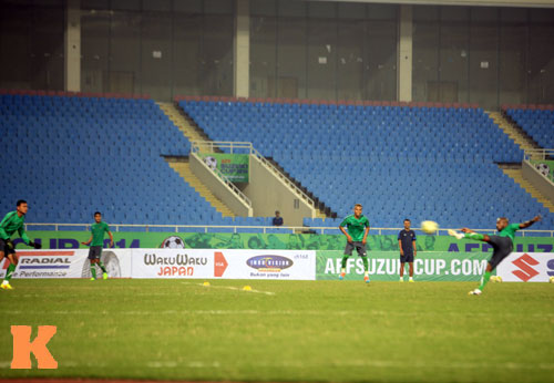 Tập luyện, ĐTVN và Indonesia "hâm nóng" sân Mỹ Đình - 5