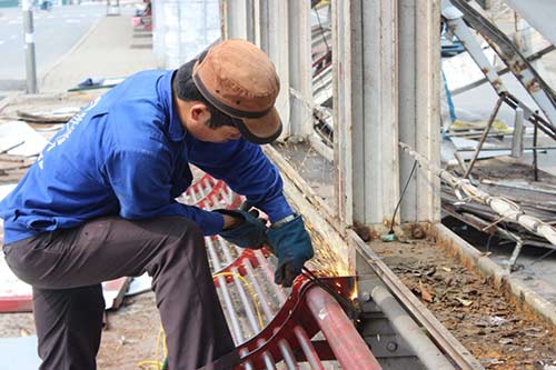Dỡ bỏ trạm xe buýt lớn nhất Thủ đô, xây nhà ga số 8 - 9