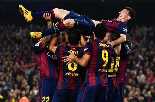 Lập hattrick, Messi ghi bàn vĩ đại nhất Liga - 1