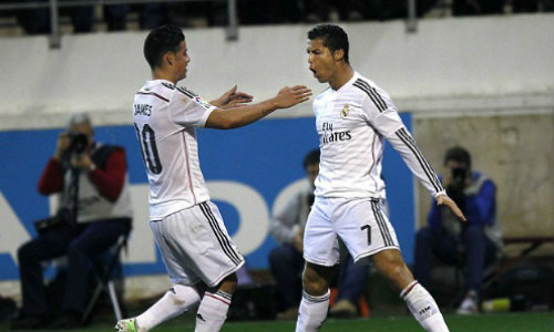 Rodriguez "học đòi" Ronaldo quảng cáo đồ lót - 1