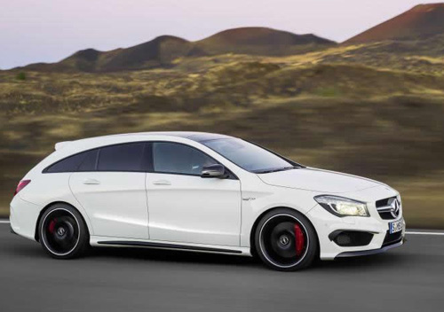 Mercedes-Benz CLA và CLA 45 AMG Shooting Brake lộ diện - 4