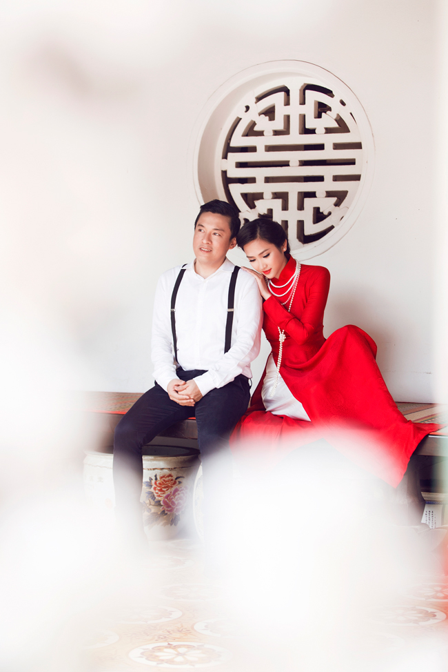 Hiểu vợ muốn lưu giữ nhiều kỷ niệm, Lam Trường cùng Yến Phương chụp khá nhiều ảnh cưới tại các không gian khác nhau
