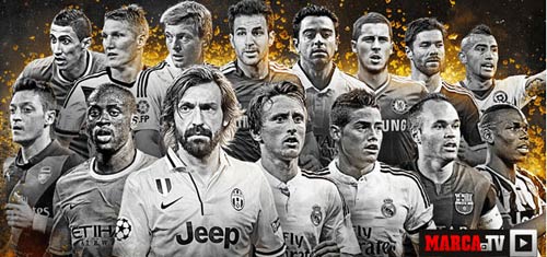 Real, Juventus sở hữu hàng tiền vệ hay nhất châu Âu - 1