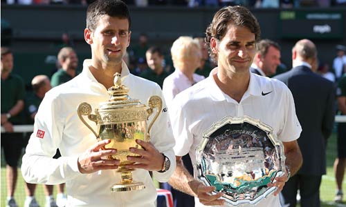 Kinh điển CK Wimbledon Djokovic-Federer hay nhất 2014 - 1