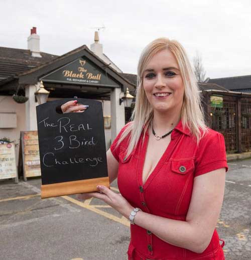 Bữa ăn Giáng Sinh khổng lồ nặng 7kg - 3