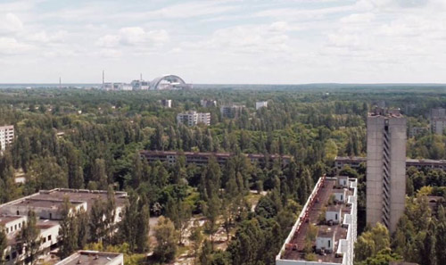 Cận cảnh thành phố chết sau thảm họa Chernobyl - 1