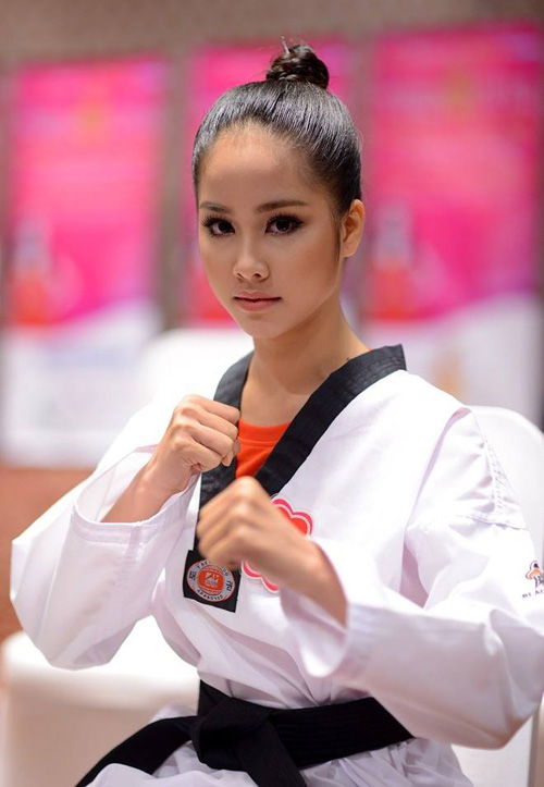 Nữ võ sĩ Ngọc Huệ: Thi hoa hậu là mốc son sáng chói - 3