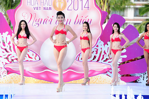 Hoa hậu VN: Thí sinh nóng bỏng thi Người đẹp Biển - 5