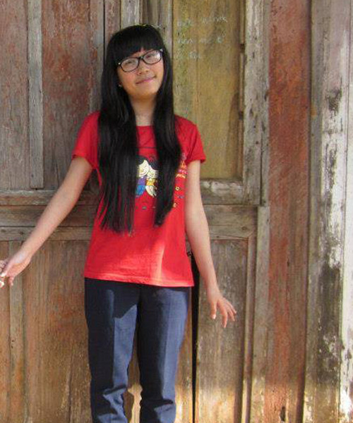 Nữ sinh hiến tóc “làm đẹp” cho bệnh nhân ung thư - 2