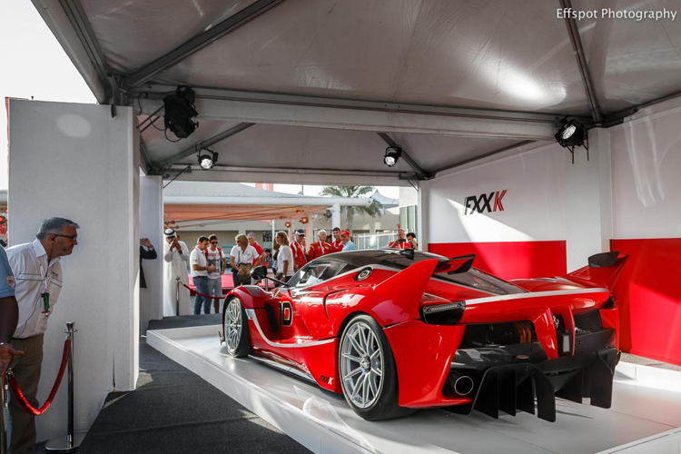 Đúng như những thông tin rò rỉ trước đó, Ferrari FXX K có khả năng sản sinh công suất 1.050 mã lực (772 kW) bao gồm 860 mã lực (633 kW) từ động cơ V12, và 190 mã lực (140 kW) từ mô-tơ điện, bên cạnh mô-men xoắn cực đại của chiếc xe là hơn 900 Nm (664 lb-ft).
