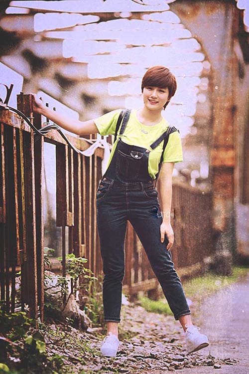 Nữ sinh ĐH Lâm nghiệp xinh đẹp cá tính gây chú ý - 7