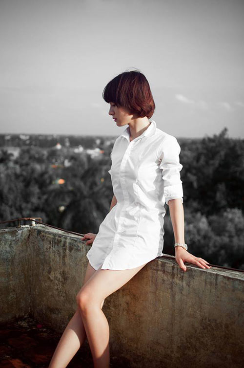 Nữ sinh ĐH Lâm nghiệp xinh đẹp cá tính gây chú ý - 9
