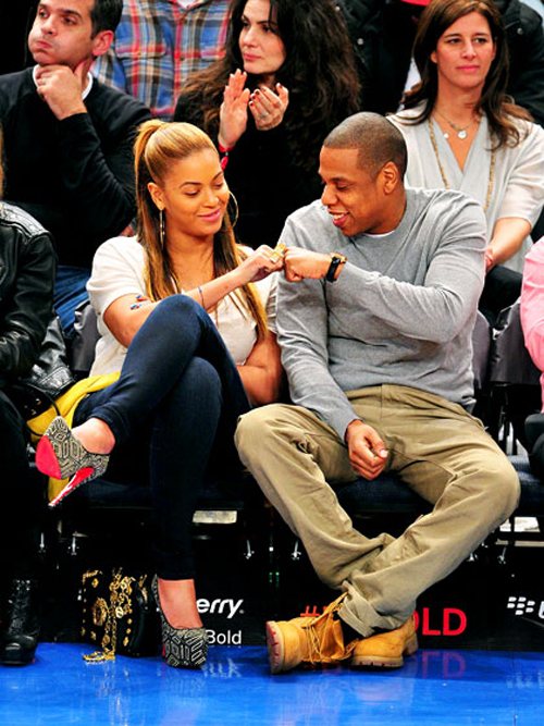 Những khoảnh khắc ngọt ngào của Beyonce và Jay Z - 7