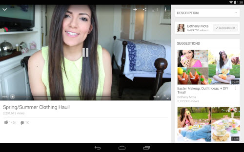 YouTube trên Android đổi giao diện Material Design - 1
