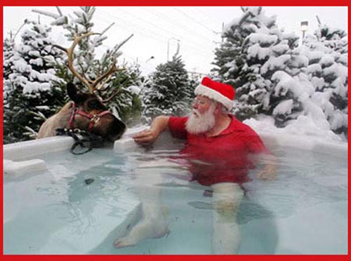 Hành động “khó đỡ” của các ông già noel - 2