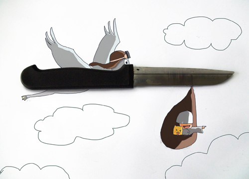 9x vẽ tranh “độc” từ vỏ hoa quả, kẹo mút - 6