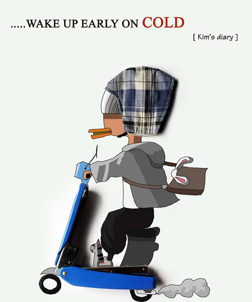 9x vẽ tranh “độc” từ vỏ hoa quả, kẹo mút - 8