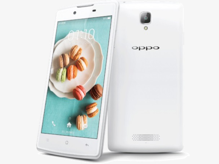 4. Oppo 1105

Được gọi với cái tên trìu mến là 'baby Oppo Find 7', smartphone màn hình rộng 4,5 inch này trang bị bộ xử lý Qualcomm Snapdragon 410 lõi tứ 64-bit, RAM 1GB, camera chính 5MP, camera trước 2MP và chạy Android 4.4 KitKat với giao diện ColorOs 2.0 UI đặc trưng của Oppo.​
