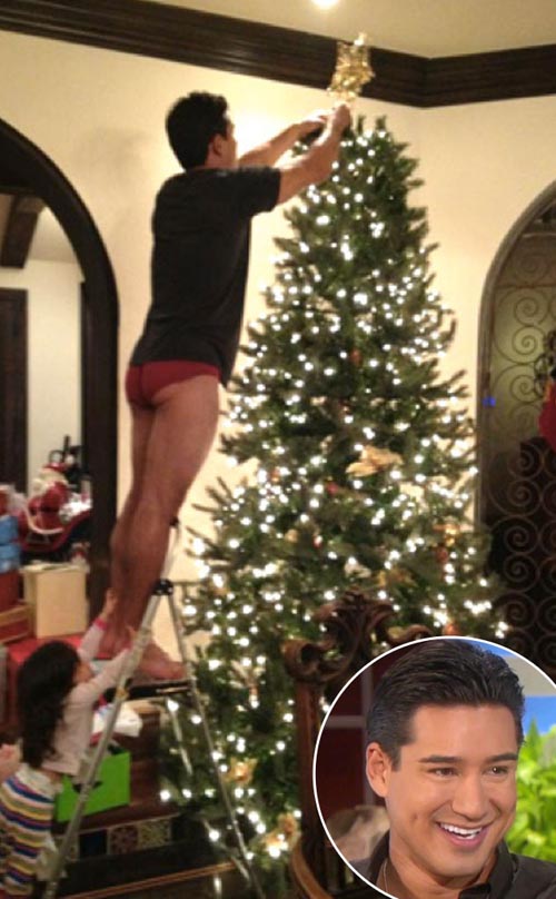 Sao Hollywood tất bật trang trí nhà cửa dịp Giáng sinh - 3