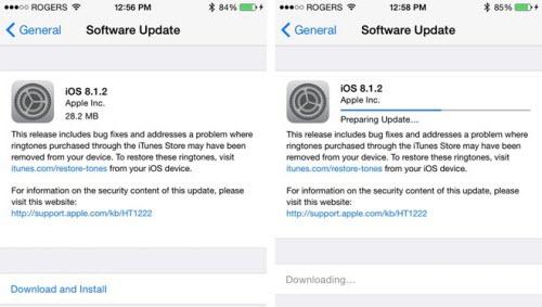 Apple tung bản cập nhật iOS 8.1.2 mới nhất - 1