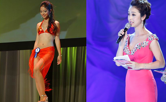Jennifer Phạm là MC của đêm chung kết Hoa hậu Việt Nam năm nay. Đứng trước dàn thí sinh HHVN 2014. Cô vẫn vô cùng nổi bật.
