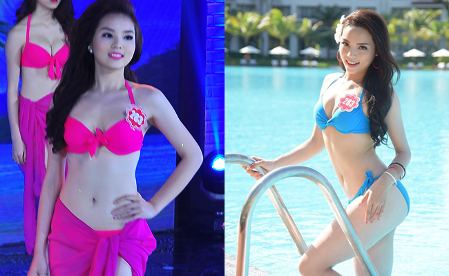 Trước khi thi Hoa hậu Việt Nam 2014, cô từng bị thừa cân, với cân nặng lên tới 70kg. 
