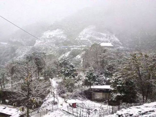 Tuyết rơi ở Hà Giang là tin đồn thất thiệt - 1