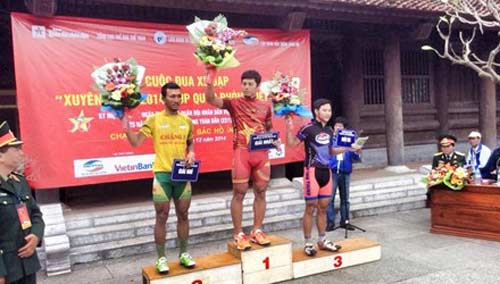 Chặng 8 cuộc đua xuyên Việt Cúp Quốc phòng 2014 - 1