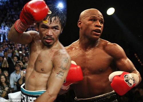 Mayweather sẵn sàng đấu Pacquiao vào tháng 5/2015 - 1