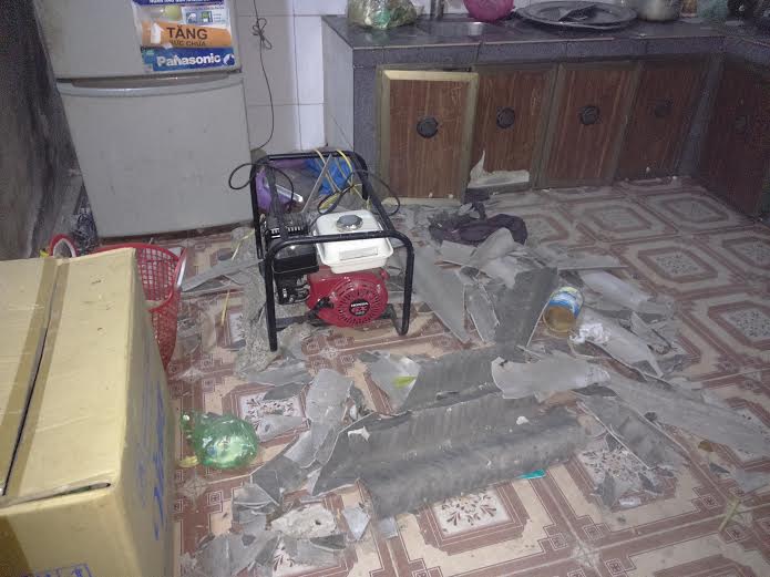 Nổ lớn nghi do chế thuốc pháo, 1 người nguy kịch - 2