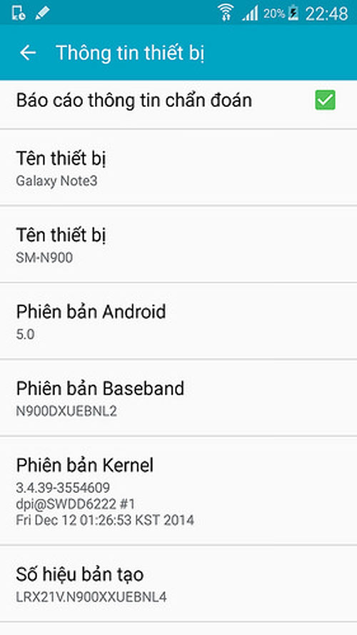Rộ tin Galaxy Note 3 được nâng cấp Android 5.0 tại VN - 1
