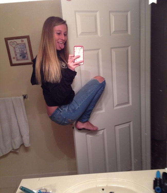 Giới trẻ chụp ảnh “tự sướng” độc nhất vô nhị - 4