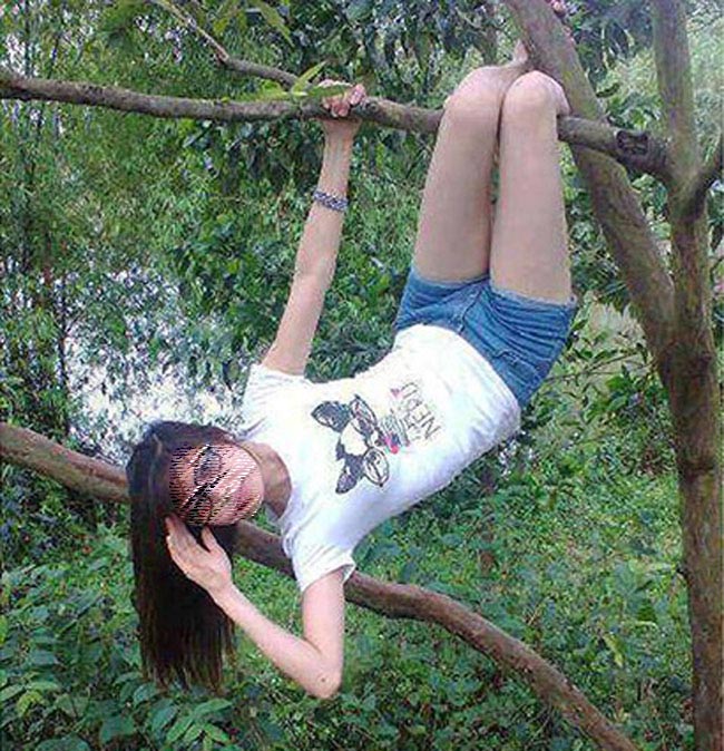 Giới trẻ chụp ảnh “tự sướng” độc nhất vô nhị - 8