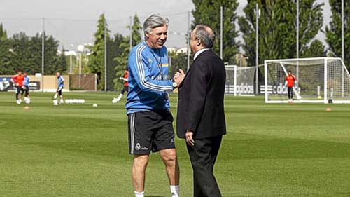 Perez muốn Ancelotti trở thành “Sir Alex” của Real - 1
