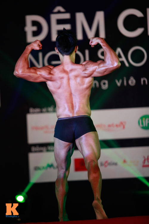 Cơ bụng 6 múi hoàn hảo của thí sinh Ngôi sao thể hình - 3