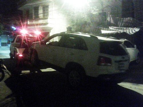 Hà Nội: “Xế hộp” đâm thủng tường nhà văn hóa trong đêm - 6