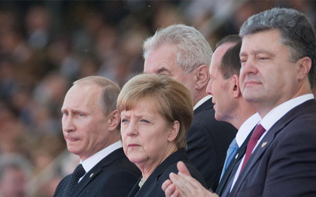 Tổng thống Ukraine gặp lãnh đạo Nga, Đức, Pháp bàn chuyện chấm dứt xung đột - 1