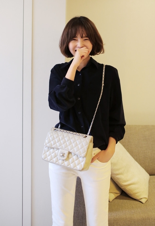 Hửng nắng, nàng công sở đua nhau diện sơ mi đi làm - 7