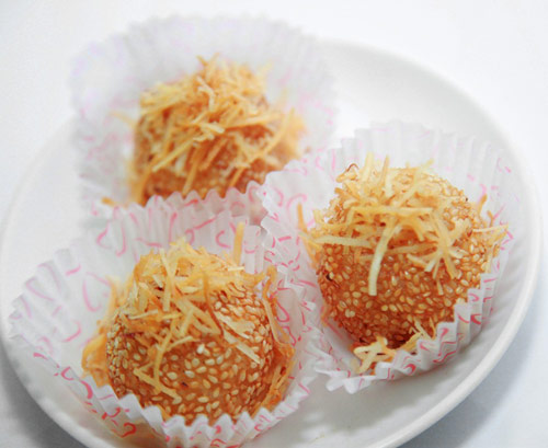 Bánh rán sầu riêng - Món ăn ngày lạnh - 1